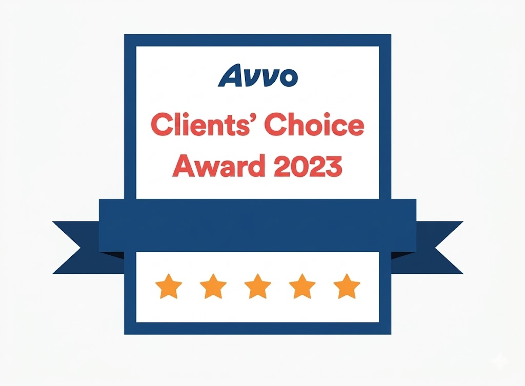 Avvo Client Choice Award 23